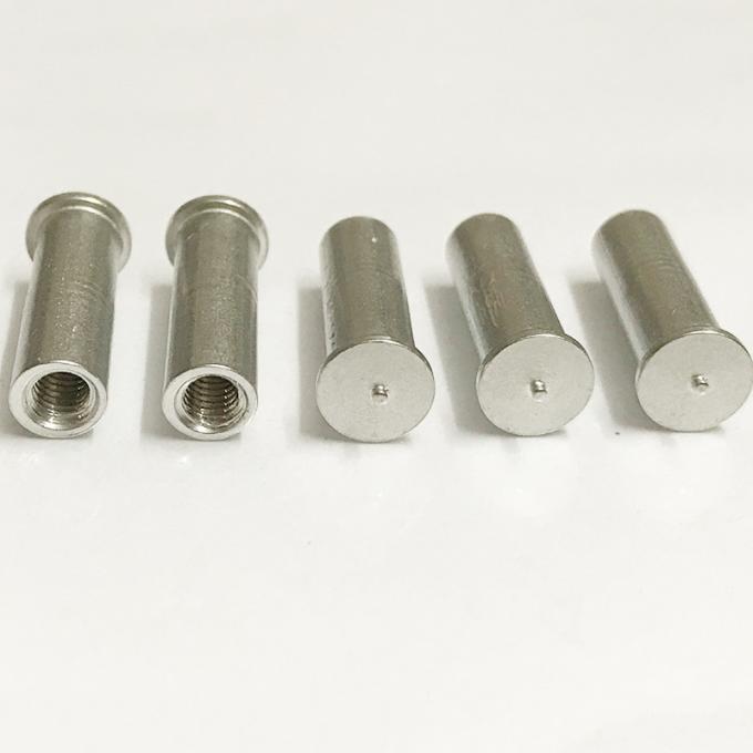 Stainless Steel 304 CD Stud Welding Pins with Internal Female Thread