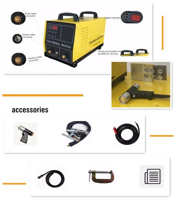 Insulation Weld Pins Cd Welding Machine For Insulation Welding Construction