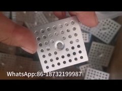 Perforated base insulation pin with self locking washers