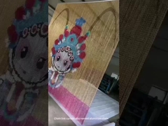 Chain link curtain also named aluminum chain curtain